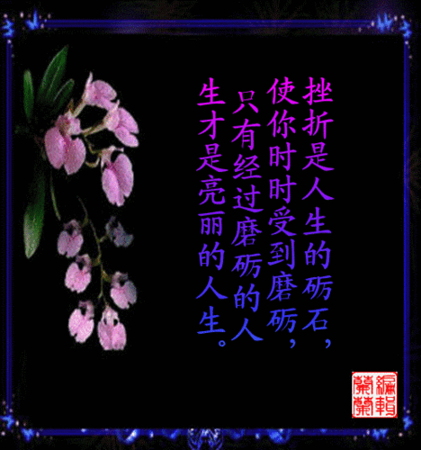 清爽恬淡,笑对人生