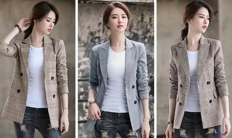 小西装如何穿出时髦感?掌握这几个搭配套路,演绎优雅气质美