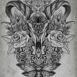 【撒旦纹身手稿】撒旦纹身线稿_撒旦纹身手稿图片 - 刺青会