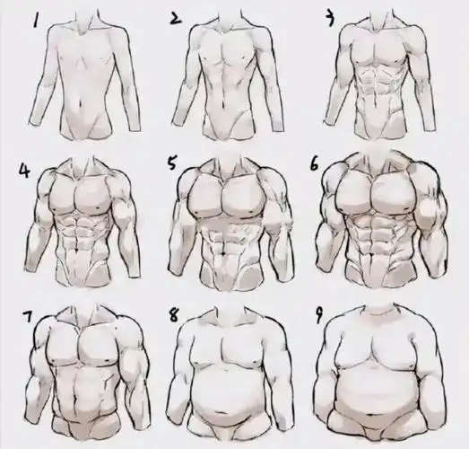 我今年的恋爱理想型健壮肌肉男