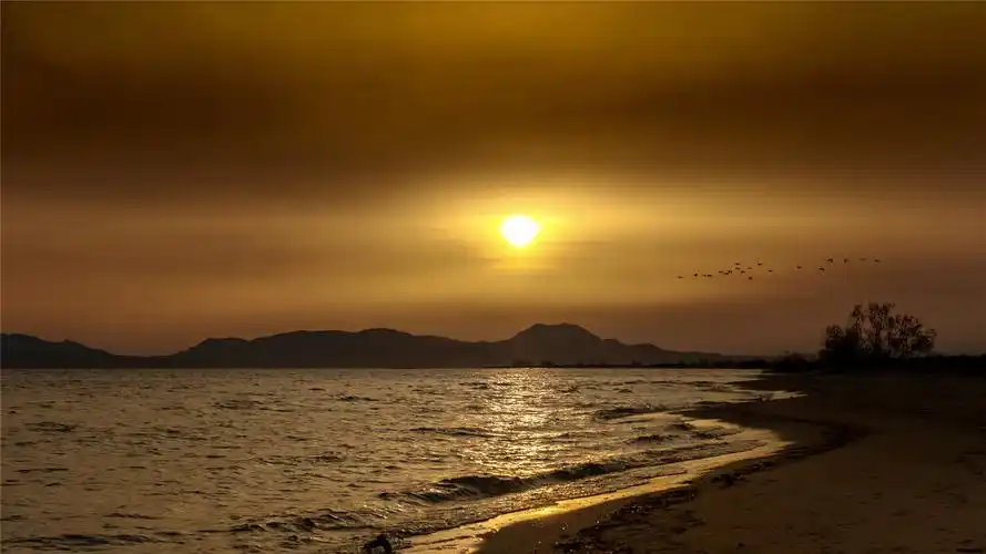 日落日出风景唯美高清桌面壁纸