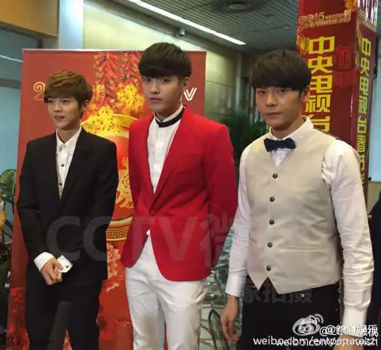 鹿晗,吴亦凡,陈伟霆