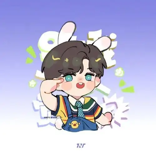 时代少年团全员q版头像表情包小炸们太萌了心都要化了