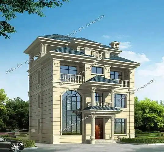 3款三层半的农村别墅,房子盖的好,既有财富又有品味