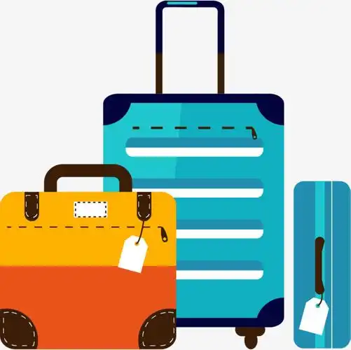 出差卡通行李箱