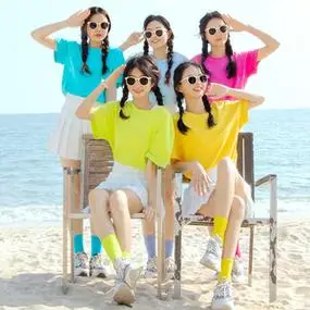 闺蜜姐妹女夏季韩版一套衣服12岁大童13初中生搭配全整套装zzx詹泽