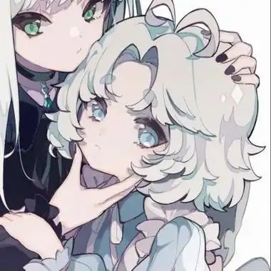 双人闺蜜头像可爱漫画-动漫头像 - 壁纸之家