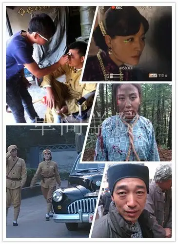 卓尚学校学生担任《擒蛇》剧组化妆造型工作