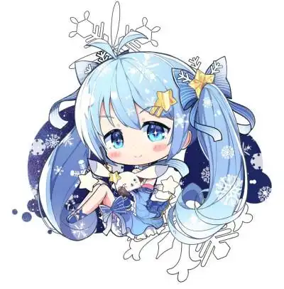 收集   点赞  评论  动漫少女q版头像 初音未来(2017雪) 0 3 瑞宝t2