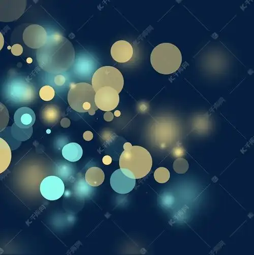 彩色光斑光点素材图片免费下载-千库网