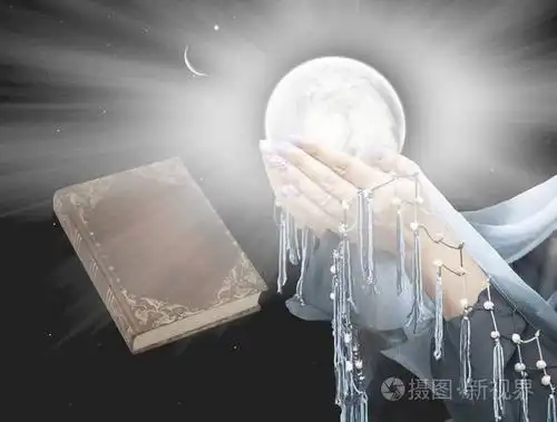 日落和新月.宗教背景.斋月背景.天堂天堂穆斯林祈祷的手.书和天堂.