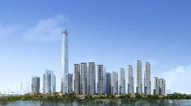 南宁在建第一高楼,天誉东盟塔原计划528米或被降高346米