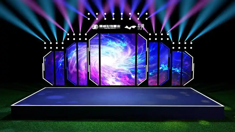 业主答谢晚宴的一个小舞台|三维|场景|暃凡设计工作室 - 原创作品