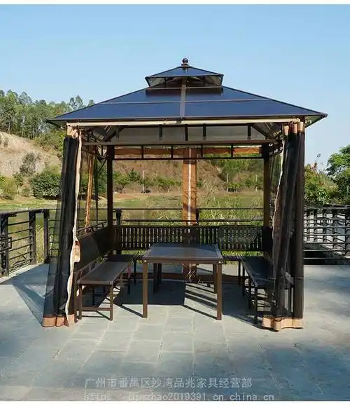 户外旅游景区休息观景乘凉亭花园庭院遮阳棚茶水亭简易别墅露台家用