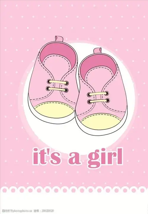 手绘可爱卡通小鞋子矢量图下载