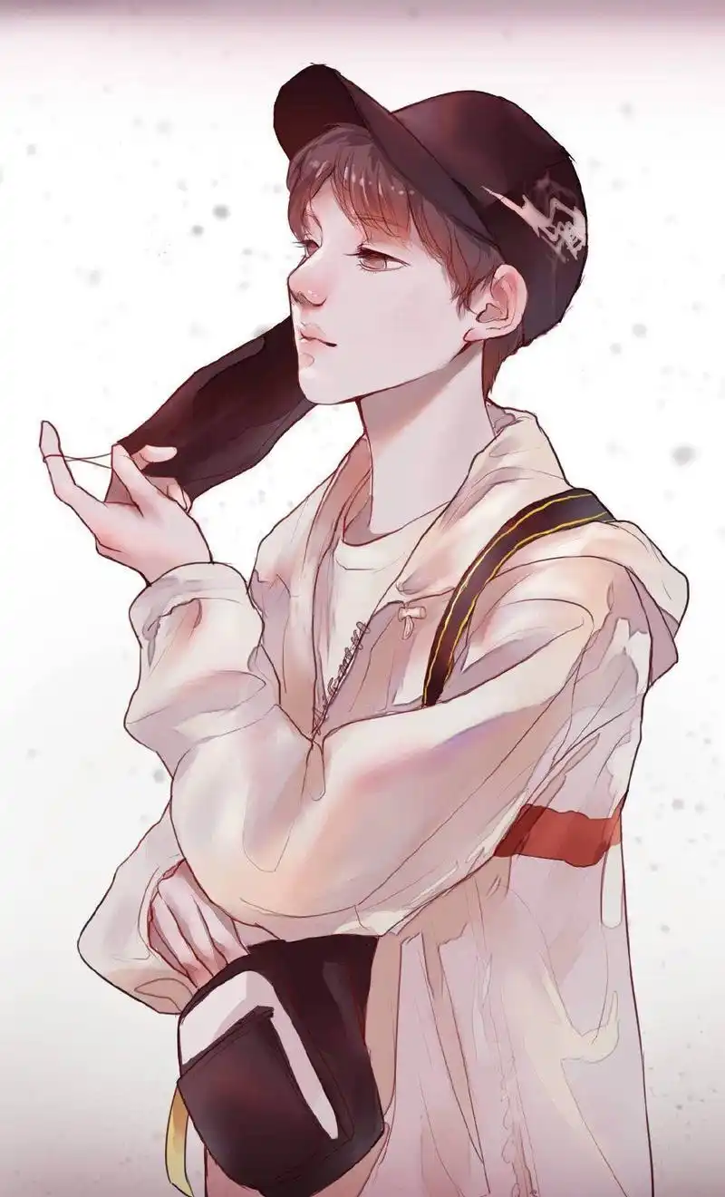 【王源 精品漫画脸】  从漫画里走来,拥有深邃的目光,精致的棱角 叮