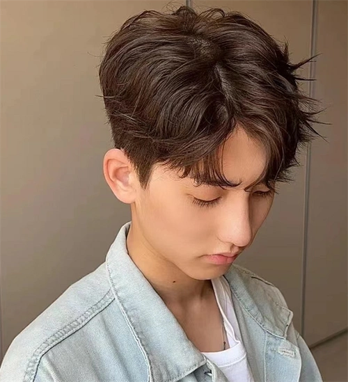 酷帅韩式纹理烫 造型男人味爆棚_男生烫发 - 美发站