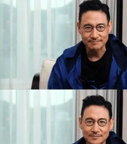 60岁张学友罕见露面,素颜现身满脸痘坑,留一撮胡子显疲态