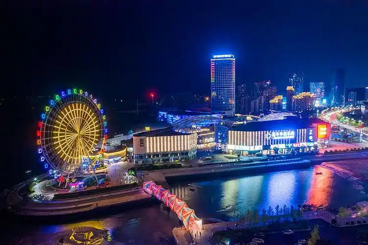 黄岛_夜色_图片素材