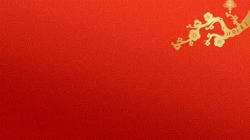 祥云图案喜庆红高清背景(6张)