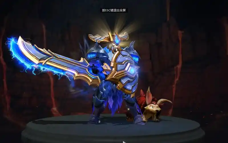 dota2 全英雄皮肤展示-流浪剑客 再来一个【守夜丰功套装】