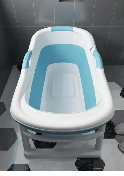 hotbee泡澡桶大人可折叠洗澡桶成人沐浴桶家用全身塑料浴缸浴盆大号