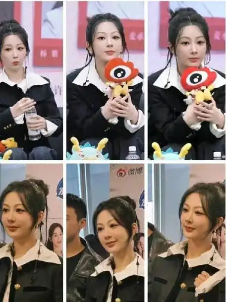 杨紫随承欢记剧组来新浪扫楼了现场杨紫还亲自给派发了礼物