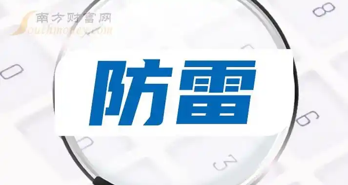 哪些才是防雷公司上市龙头,这篇文章告诉你(2024/2/22) - 南方财富网