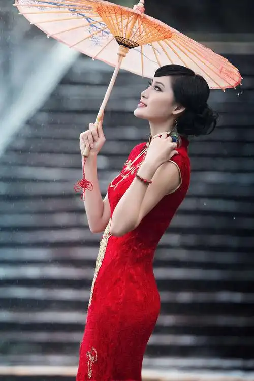 【古装旗袍】烟雨江南