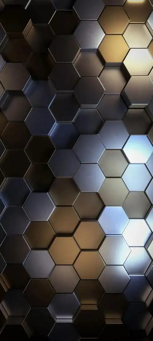 这种独特的装饰风格以其冰冷而有质感的特性而闻名,金属风壁纸的设计