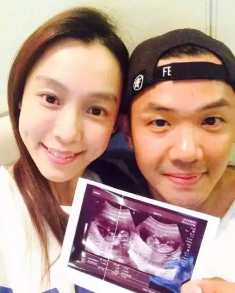 范玮琪与黑人终宣布怀孕三个月,而且是双胞胎.