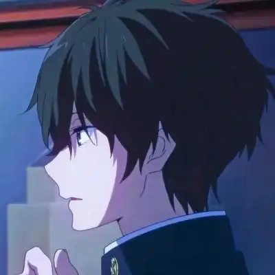 男生帅气冷漠漫画头像 孤独冷酷型男头像