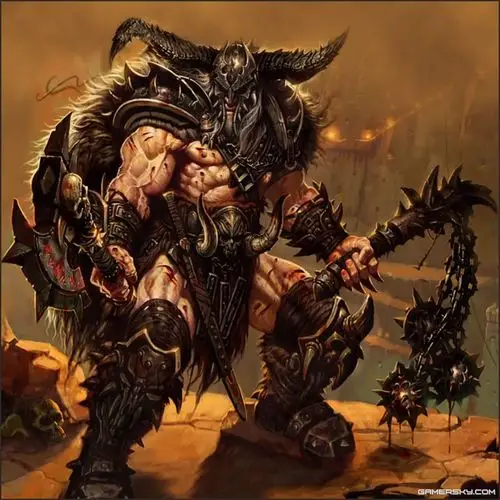 《暗黑破坏神3》野蛮人最帅设定图