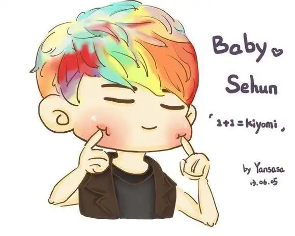 求这个吴世勋的萌图 q版