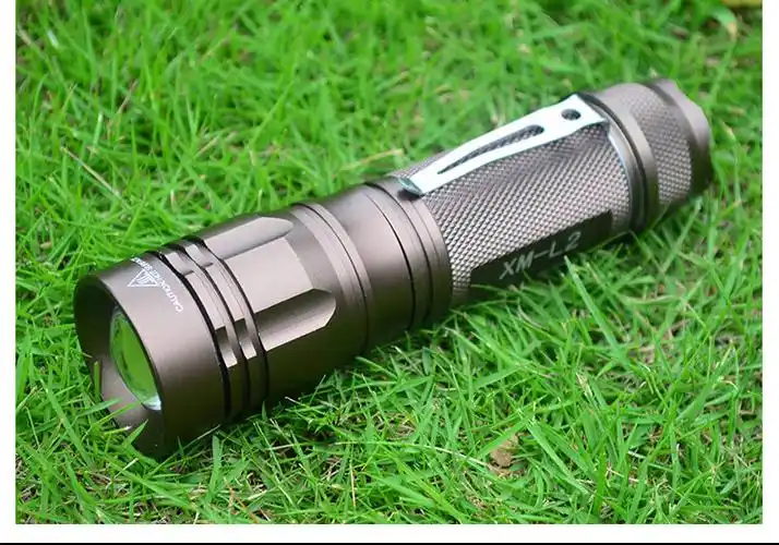 迪卡侬德国进口品质同款铭久l2强光手电筒26650可充电t6远射户外