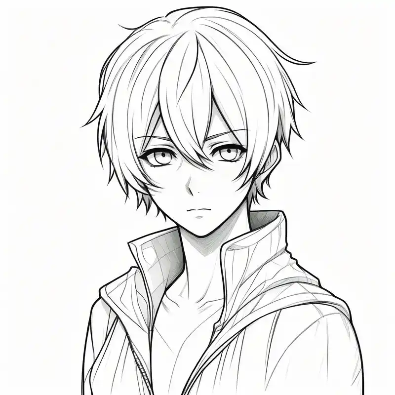 黑白系动漫头像🎨