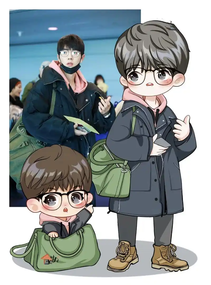 肖战 #卡通头像 #未来可期 图片来自于肖战超话#热爱可抵 - 抖音