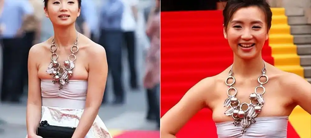 肩带滑落裙下走光这7位女星红毯简直社死现场太尴尬了