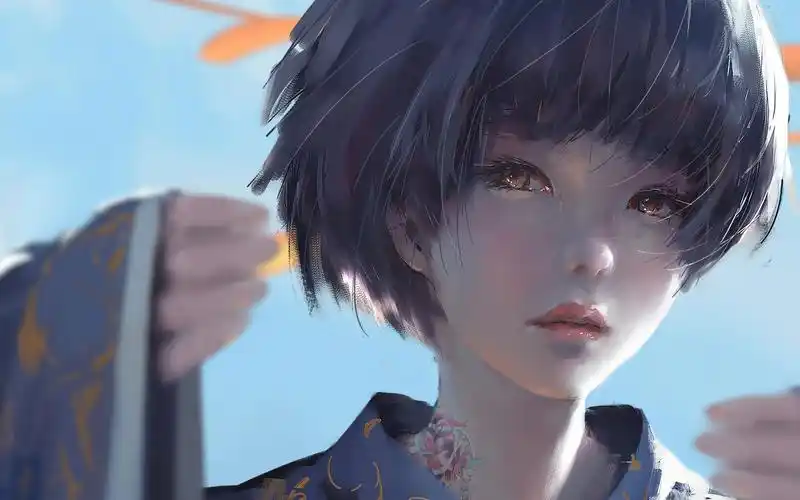 鬼刀,小绿,魔幻,动作,战争,动漫,壁纸鬼刀小绿