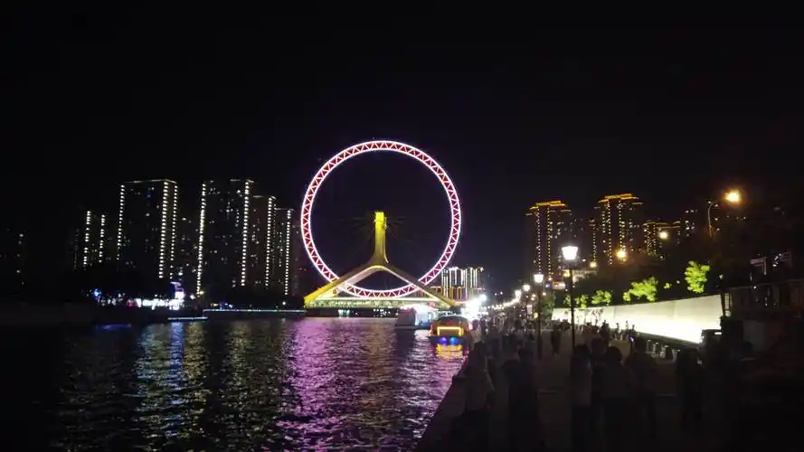 夜拍天津之眼