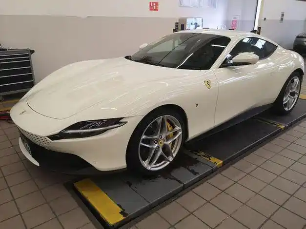 法拉利roma罗马白色现车269万含豪车税|跑车|新车|法拉利roma_网易