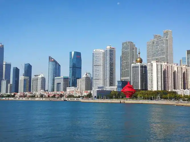 海上看五四广场