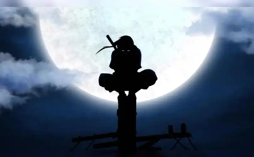 火影忍者宇智波鼬月下mac动态壁纸