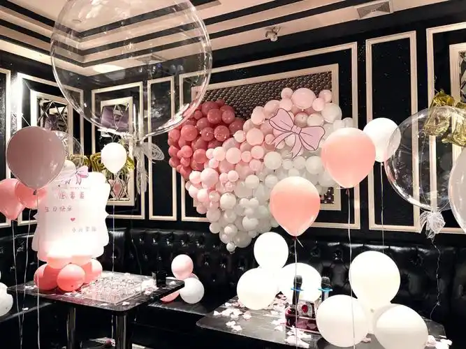 ktv包厢布置生日布置