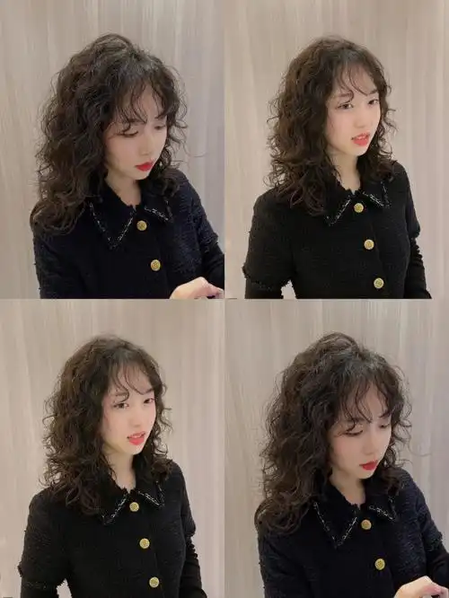 直接烫到根的羊毛卷烫发