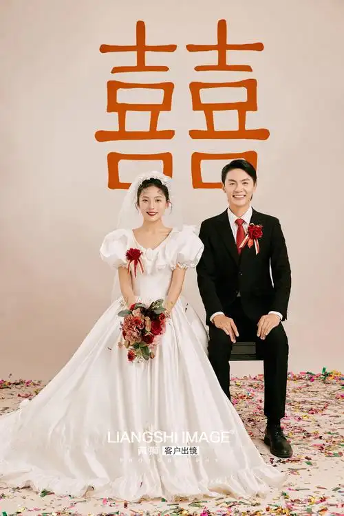 新中式喜嫁风婚纱照|重温父母年代的爱情