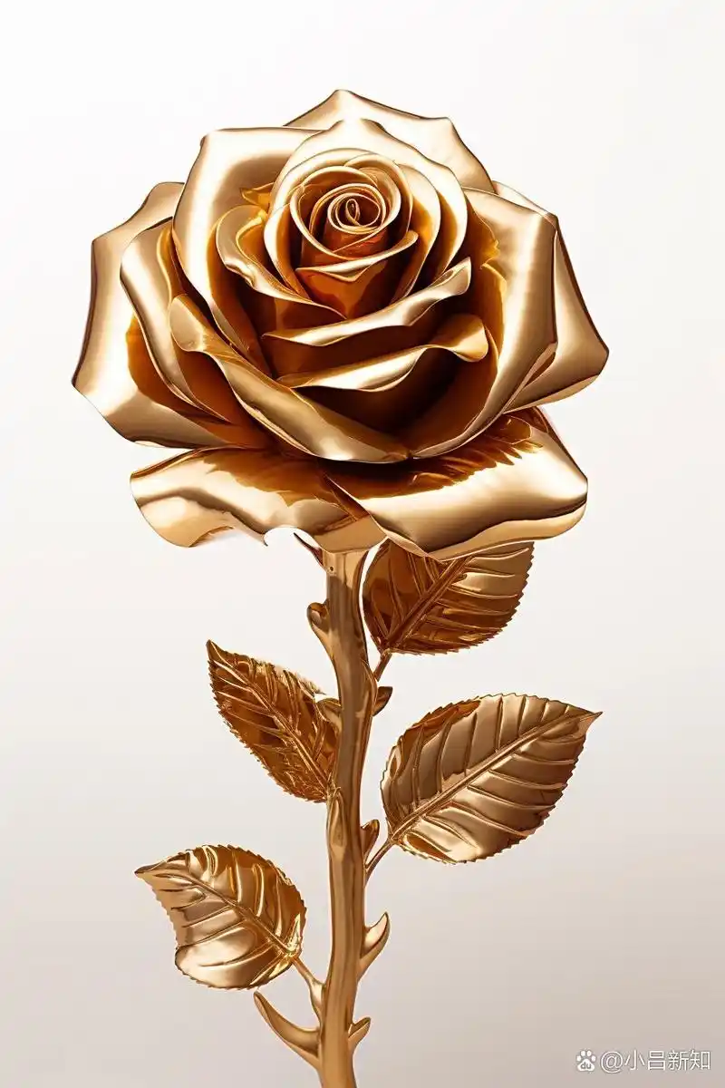 设计素材分享|金色玫瑰 金色玫瑰素材分享给大家,工具: mid journey