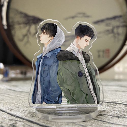 贺朝谢俞周边撒野周边双面夹层小立牌挂件伪装学渣蒋丞顾飞贺朝俞小说