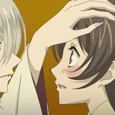 巴卫和奈奈生cp情头元气少女缘结神的情侣头像