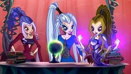 魔法俏佳人:三妖后真厉害,只用一招,就把仙灵们吓跑!